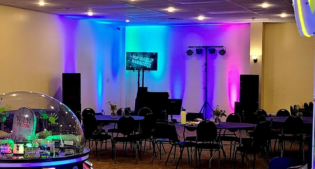 DJ Light/Speakers
